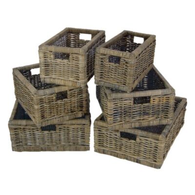 Rieten kastmand kopen