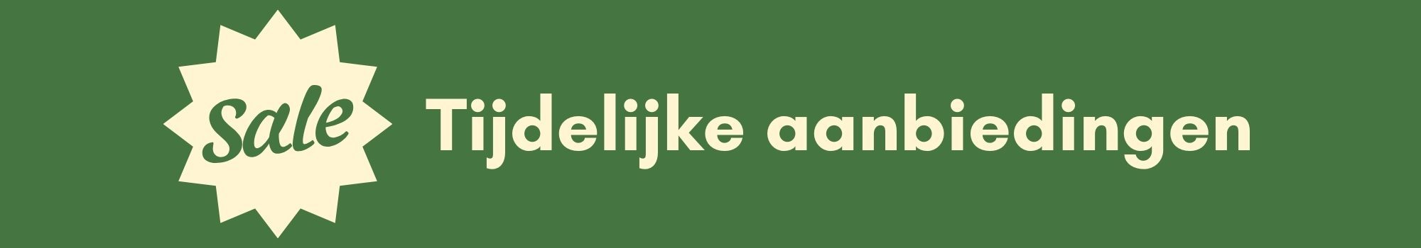 Tijdelijke aanbiedingen bekijken